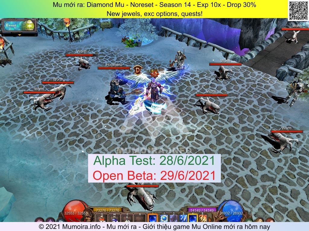 Diamond Mu, Mu SS2 Mới Ra, Mu Test Tháng 06 2021 - www.diamondmu.com