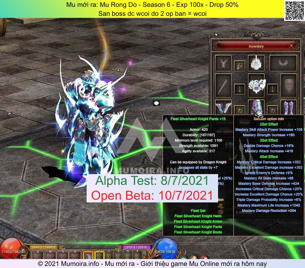 Mu Rong Do, Mu SS0 Mới Ra, Mu Test Tháng 07 2021 - murongdo.com