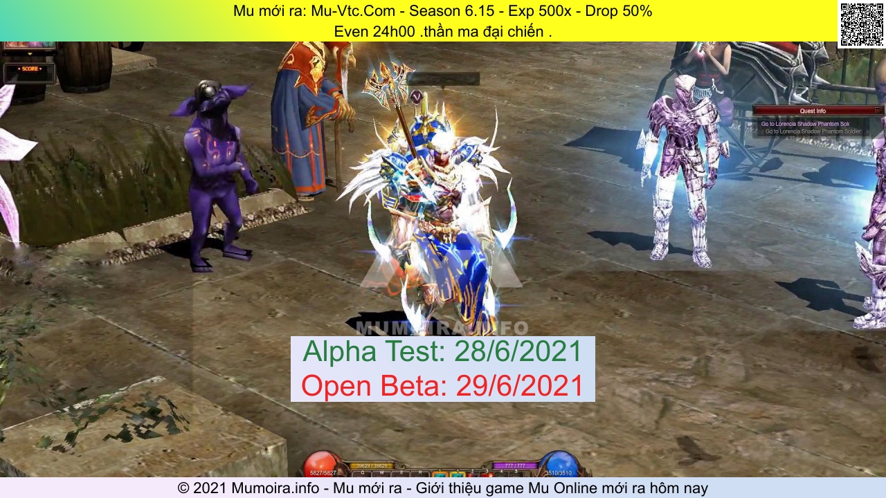 Mu-Vtc.Com, Mu SS0 Mới Ra, Mu Test Tháng 06 2021 - sv2.mu-vtc.com