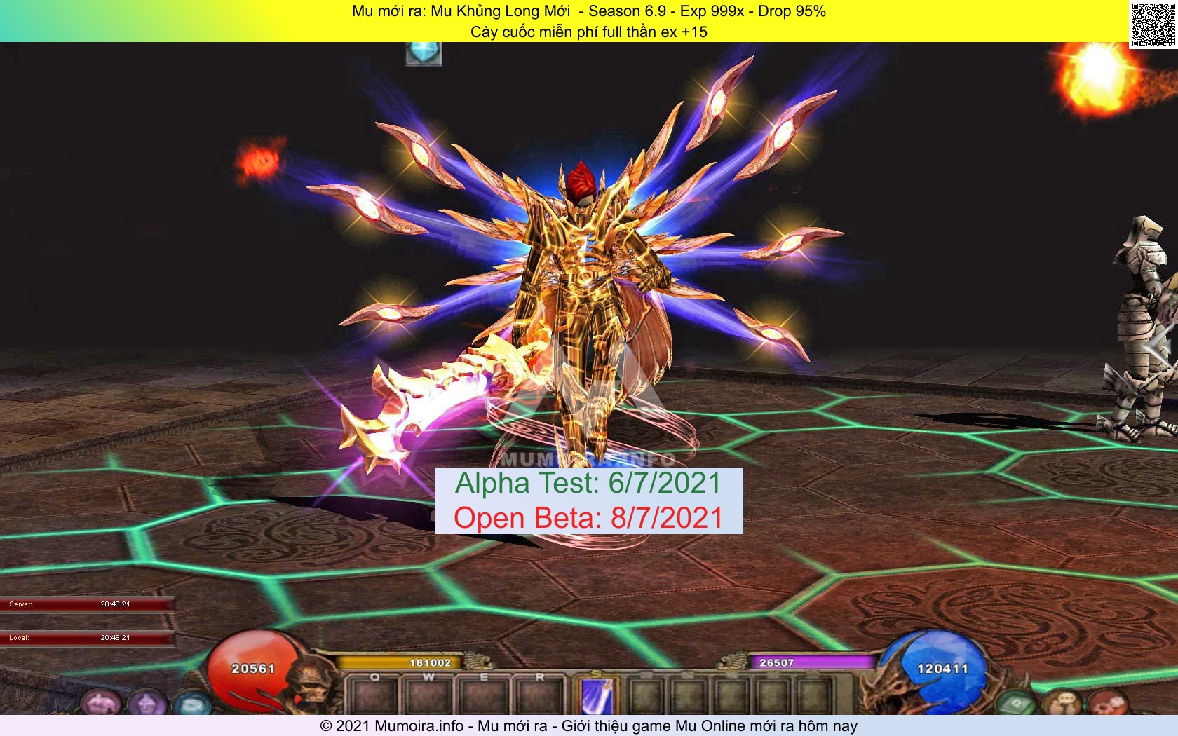 Mu Khủng Long, Mu SS0 Mới Ra, Mu Test Tháng 07 2021 - mu-khunglong.com